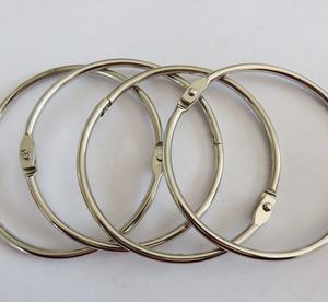 Anneaux de reliure de carnet de notes à feuilles mobiles de 2 pouces Anneaux de reliure en métal nickelé - Product Image 2