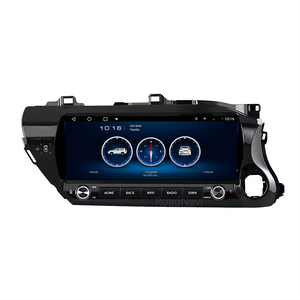 Reproductor de DVD para Auto RoadNavi de 12.3 Pulgadas para <span class=keywords><strong>Toyota</strong></span> <span class=keywords><strong>Hilux</strong></span> 2015-2023, Volante a la Izquierda/Derecha, Actualización a Radio de Auto Android 2024, Montado en el Tablero, con Carplay y GPS - Product Image 1