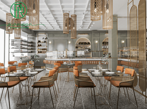 Idee per la decorazione della Pizzeria di Design classico del caffè espositore da banco personalizzato per panetteria per il Design del negozio di panetteria - Product Image 2