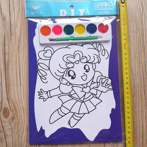 Libros para Colorear de 6 Colores a un Precio de Un Yuan, Dibujos Animados, Graffiti, Pintura DIY, Arte Infantil, Un Yuan, Dos Yuan, Un Yuan - Product Image 3
