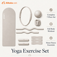 Kit d'entraînement esthétique multifonctionnel OEM pour la maison avec outils de fitness personnalisés pour Pilates et Yoga