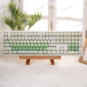 คีย์บอร์ดแบบกลไก Z108 3 โหมด หลายรุ่น ลายการ์ตูนแมว/หมี คีย์แคป RGB ปรับแต่งได้ สำหรับสาวๆ ใช้ในออฟฟิศ - Product Image 6