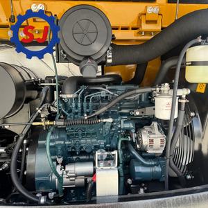 Mini-excavatrice sur chenilles SANY SY55U d'occasion, 5,5 tonnes, 5780 kg, godet de 0,23 m³, moteur Kubota V2607, 36 kW, zéro queue, à vendre - Product Image 6