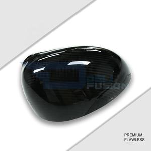 Coque de rétroviseur Abarth pour Fiat 500 595 695 Abarth 2007-2024, style OEM, fibre de carbone sèche (remplacement) - Product Image 2