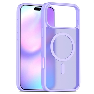 เคสสำหรับ iPhone 17 Pro Max แบบแม่เหล็ก  เคสโทรศัพท์แบบใส  สัมผัสนุ่ม  ป้องกันการกระแทก  เคสโทรศัพท์แบบด้าน  ฝาหลังโทรศัพท์มือถือ - Product Image 4