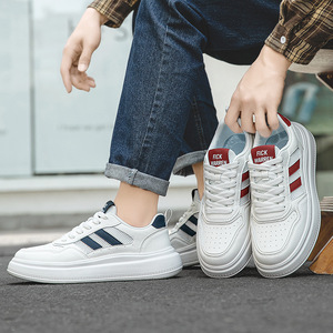 Nuevos Zapatos Deportivos <span class=keywords><strong>de</strong></span> Malla Transpirable para Hombre, Estilo Casual, Color <span class=keywords><strong>Blanco</strong></span>, para Verano - Product Image 3