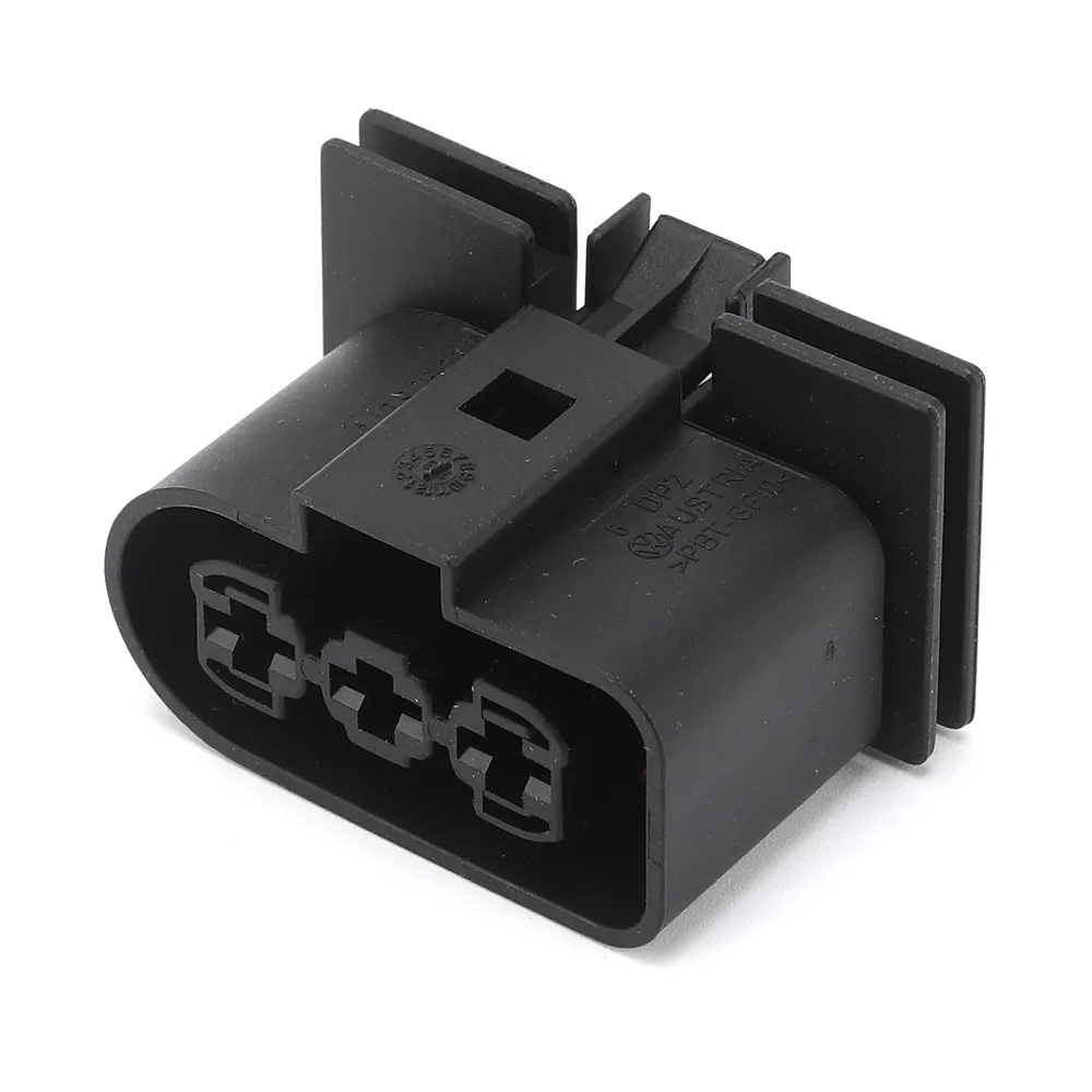 Factory price 60402501 plastic waterproof plug 3 pin male female car wire connector for DELPHI