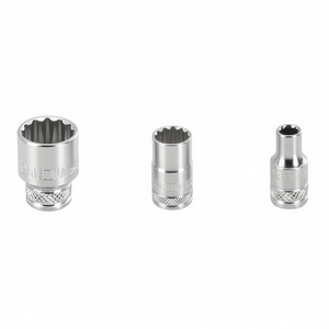 Clé à douille polygonale Fervi, série normale, 12 mm, 10 mm, 8 mm, jeu métrique - Product Image 2