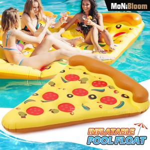 Flotador Inflable Gigante de Pizza con 8 Rebanadas - Balsa de PVC Fotogénica para <span class=keywords><strong>Instagram</strong></span>, Juguete Acuático Viral - Product Image 2