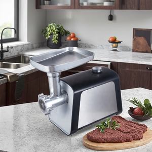 Picadora de carne eléctrica y máquina de carne doméstica con motor de CA y carcasa de acero inoxidable - Product Image 4