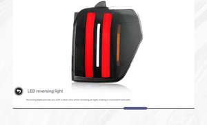 Feux arrière de voiture à prix de gros usine, feux arrière améliorés en LED pour Toyota 4Runner 2010-2024 - Product Image 5