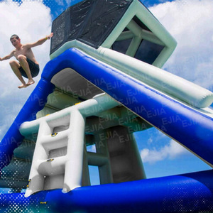 EJIA EJWP-003 Nouveau design de toboggan aquatique gonflable en PVC pour parc aquatique et <span class=keywords><strong>aquaparc</strong></span>, capacité de 100 à 500 kg - Product Image 3