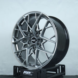 Jantes Roc Haut de Gamme en Alliage <span class=keywords><strong>d</strong></span>'Argent pour Voitures de Tourisme 15 16 <span class=keywords><strong>17</strong></span> 18 19 <span class=keywords><strong>Pouces</strong></span> 5x112 5x114.3 5x120 – Multibranches Formage par Fluage - Product Image 4