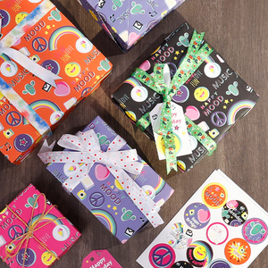 Wholesale High Quality Birthday <b>Tissue</b> Rolls Smile Face Packaging <b>Wrapping</b> <b>Paper</b> Roll Uperior Craftsmanship - Product Image 5