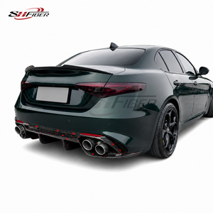 Diffusore Posteriore in Fibra di Carbonio Forgiata per <span class=keywords><strong>Alfa</strong></span> Romeo Giulia 17-20 - Product Image 6
