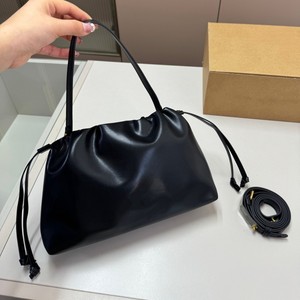 Drawstring Cloud Bag Horizontal <b>Square</b> <b>Adjustable</b> Strap Brown Women's Shoulder Bag Leisure Travel Spring 2026 - Product Image 3
