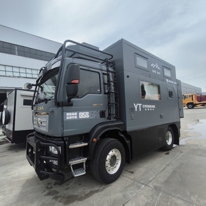 Nueva Autocaravana Diésel Sitrak 4x4 para Expediciones, Camión Todoterreno, RV <span class=keywords><strong>de</strong></span> Servicio Pesado <span class=keywords><strong>con</strong></span> Suspensión Neumática y Función <span class=keywords><strong>de</strong></span> Elevación Superior del Eje - Product Image 4