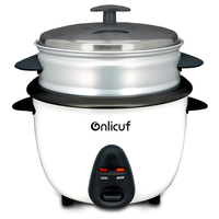 2025 Année Best-seller Nouveau Mini Cuiseur à Riz Tambour Cuiseur à Riz avec Vapeur en Aluminium 0.6L, 1.0L, 1.2L, 1.5L, 1.8L, 2.2L 2.8L
