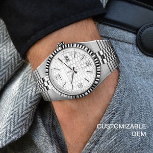 Dernière nouveauté : Montre mécanique automatique de luxe pour homme Land-Dweller, haute qualité, étanche - Product Image 4