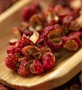 Commercio all'ingrosso spezie essiccate pepe rosso di pepe rosso di buon colore potente agrumato alle erbe Sichuan