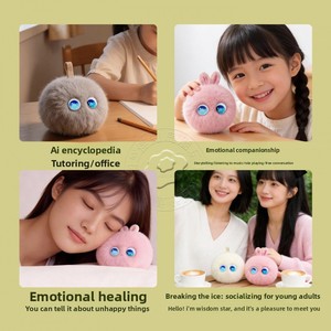 Robot intelligent IA pour enfants, compagnon de conversation et d'apprentissage, jouet en peluche électronique Doudou, cadeau d'anniversaire - Product Image 2