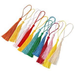 Tianyun 20 anni di esperienza nella produzione di frange di nappe fatte a mano fai da te 100% cordoncino in poliestere per uso decorativo - Product Image 5
