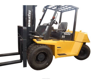 Chariots élévateurs Komatsu d'occasion 8 tonnes 3 tonnes Fd80 FD30 Chariot élévateur à fourche d'origine Japon 8 télescopique Manipulateur télescopique Chariot élévateur Komatsu Vente de chariots élévateurs Komatsu - Product Image 1