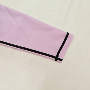 Maillot de bain à manches longues UPF 50 pour femme, chemise de compression, protection solaire sublimée, dégradé de couleurs, rashguards - Product Image 4