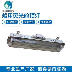 Lámpara Tri-proof CYXP2226, Lámpara Fluorescente Marina Impermeable para Techo de Cabina, Iluminación de Cubierta y Sala de Máquinas - Product Image 1