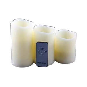 Bougies <span class=keywords><strong>LED</strong></span> sans flamme avec fonction <span class=keywords><strong>Souffler</strong></span> et éteindre la décoration de la maison - Product Image 1
