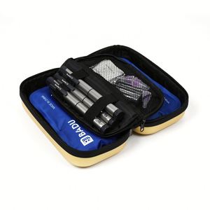 กระเป๋าเก็บอินซูลินแบบมีสายคล้อง ซิปปิด วัสดุ EVA/PU 210D พร้อมแผ่นน้ำแข็ง 2x 180 กรัม สำหรับพกพาเดินทาง - Product Image 4