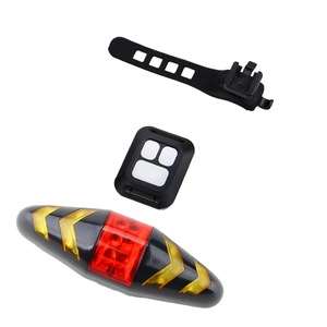 De Nuan Bicycle Rear Light LED <b>Wireless</b> Remote Control Turn Signal <b>Lamp</b> Cycling Waterproof IPX4 Rechargeable Battery Plastic 4 - Product Image 5