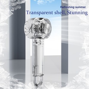 Nhà Máy Bán buôn biểu tượng tùy chỉnh <span class=keywords><strong>2</strong></span> mô hình (làm mát/thường xuyên) tinh thể rõ ràng PC lạnh Quạt di động với chức năng làm mát tùy chọn - Product Image 3