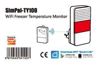 SimPal-TY100 Tuya WiFi Monitor de Temperatura para Congelador