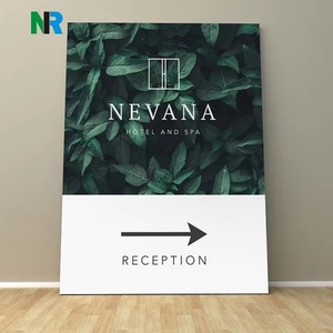 Servicio de Corte de Letreros de Espuma de PVC y PP para Publicidad, Impresión UV con Diseño Personalizado, Doble Cara, Impermeable, de 2-10 mm, Letrero Móvil para Jardín - Product Image 5
