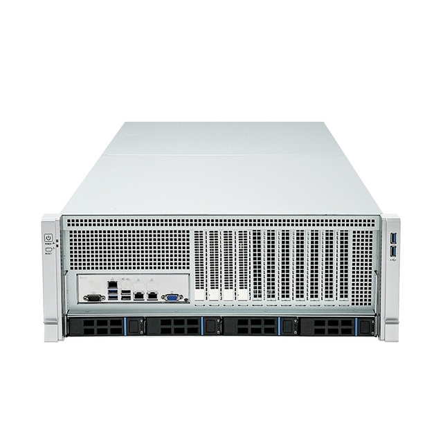 Popular Server Chassis 8GPU 8*4090 EATX4 Bays 4U Rackmount Gpu Server Case Supports Dual Motherboard Large Model Training AI