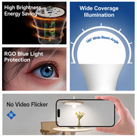 Ampoule LED E27 à spectre complet pour la protection des yeux, CRI 90, 50 000 heures, AC 220V, éclairage intérieur pour la maison, remplace les ampoules à incandescence pour le salon, le bureau