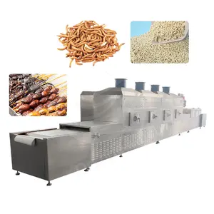 Orme Industrie Stevia Zwarte Soldaat Vlieg Tunnel Gordel Oven Droger Uidraad Microgolf Warmte Droge Sterilisatie Machine