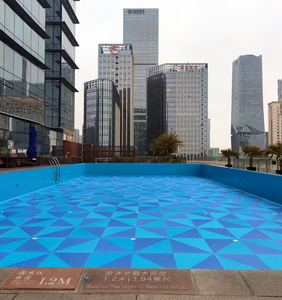 Muy Más Grueso y Seguro que el Revestimiento de Piscinas, Baldosas de Espuma EVA Elásticas Suaves al Tacto para Parques Acuáticos y Piscinas - Product Image 6