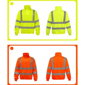 Felpa con Zip 1/4 ad Alta Visibilità Giorno/<span class=keywords><strong>Notte</strong></span> con Bande Riflettenti per Uomo - Product Image 3