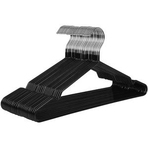 Gain <span class=keywords><strong>de</strong></span> place Fournisseur évalué Vente en gros Cintre en fil enduit <span class=keywords><strong>de</strong></span> PVC antidérapant Blanc pour le ménage - Product Image 3