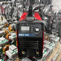 Nouvelle soudeuse à arc portable MMA-500 500A DC Inverter 220V IGBT avec protection contre les surcharges pour la construction à domicile