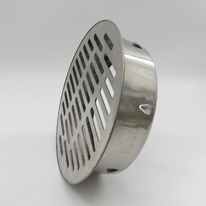 Moderna Copertura <span class=keywords><strong>per</strong></span> Grondaia in Acciaio Inox Cromato Anti-Intasamento, Protezione <span class=keywords><strong>per</strong></span> Scarichi Esterni e Pavimenti - Product Image 5