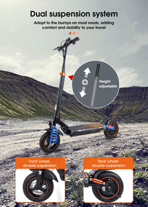 Venta Directa de Fábrica, Scooter Eléctrico al por Mayor, Pantalla LED, Freno de Disco, Scooters Eléctricos Todoterreno de China - Product Image 6
