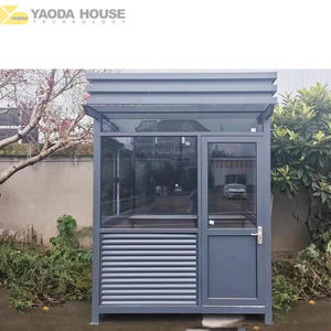 Prix bas Boîte sentinelle de haute qualité <span class=keywords><strong>Maison</strong></span> de conteneur mobile Cabine de garde de sécurité Boîte sentinelle préfabriquée pour chantier de construction - Product Image 5