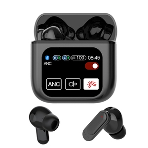 New Design SE60 + ENC Dual <b>Wireless</b> Earphones Call TWS Earbuds With HD Smart Touch Screen 2024 New Style Displa - Product Image 1