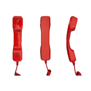 Combiné téléphonique classique rétro anti-vibrations, esthétique vintage, fonctionnalité industrielle, matériau ABS - Product Image 6