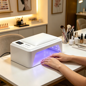 SNRQI 72 Watt Led <strong>Nail</strong> Lamp Factory Custom logo Uv Light for Gel <strong>Nail</strong> Lamp Low Price B2B Wholesaler Fast Curing <strong>Nail</strong> Art Lamp - Product Image 2