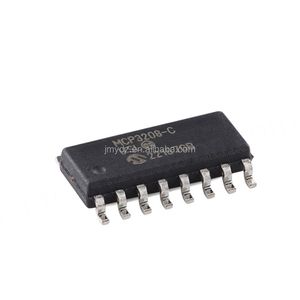 Chip convertidor A/D de 12 bits y ocho canales MCP3208-CI/SL SOIC-16 - Product Image 1