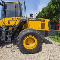 Gebrauchter Komatsu WA380/WA470 Radlader Zuverlässiger Dieselmotor 5 Tonnen Ladekapazität Motorlager Getestet Geprüft Bauarbeiten